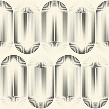 Sorunsuz eğri şekiller duvar kağıdı. En az geometrik süsleme