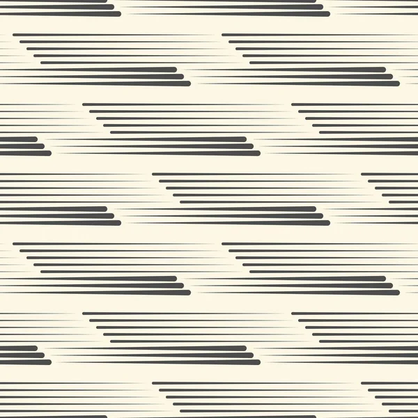 Nahtloser horizontaler Streifenhintergrund. minimales Packpapier de — Stockvektor