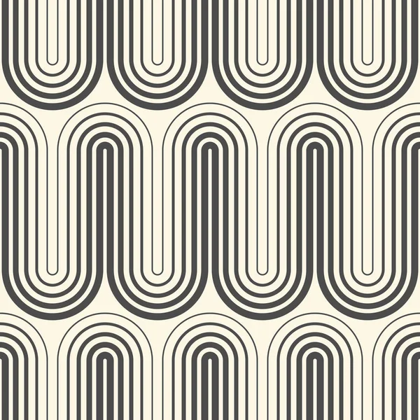 Minimal Stripe Graphic Design. Seamless Disco Pattern — Stock Vector