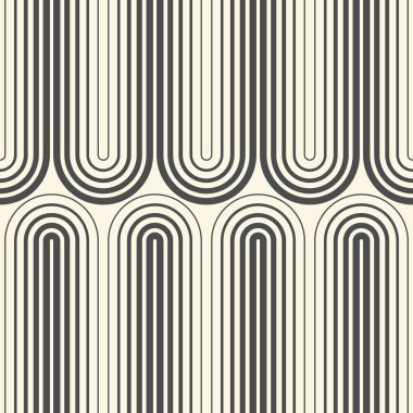 Kesintisiz dalga ve desenli. Siyah ve beyaz düzenli Vertic