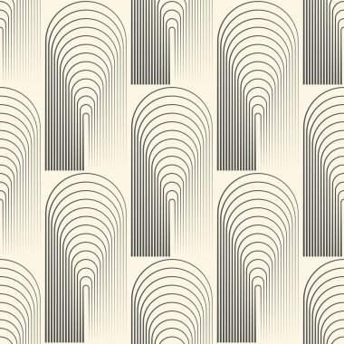 Kesintisiz dalga ve desenli. Siyah ve beyaz düzenli Vertic