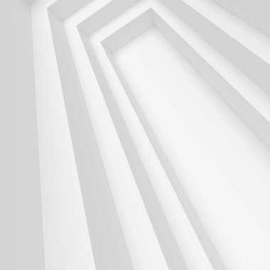 Modern mimari arka plan. Yaratıcı iç tasarım