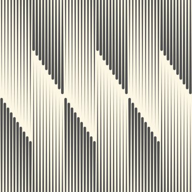 Kesintisiz dikey şerit deseni. Vektör siyah ve beyaz satır Ba