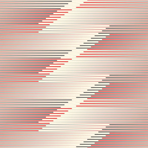 Abstrakter horizontaler Streifenhintergrund. nahtlose geometrische Muster — Stockvektor