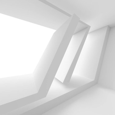 İç arka plan. Beyaz oda pencere