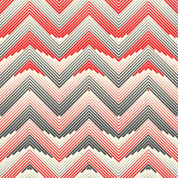 Contexte moderne de Zigzag. Modèle de tissu à la mode — Image vectorielle