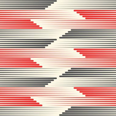 Modern kırmızı ve siyah arka plan. Sorunsuz kumaş deseni