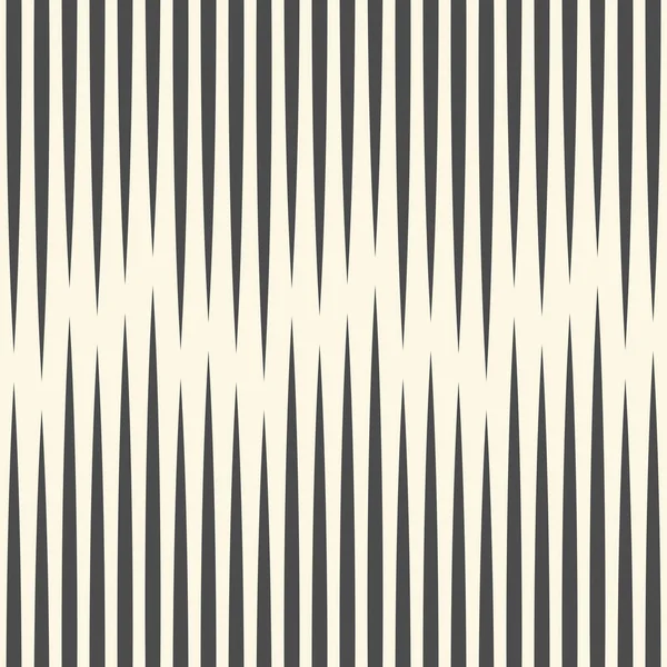 シームレスな縦ストライプの背景。黒と白のベクトル テキスト — ストックベクタ