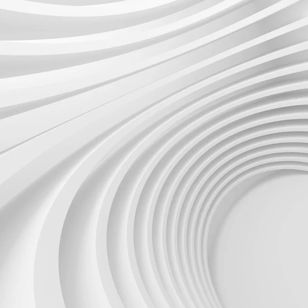 白いインテリア ・ デザインの 3 d イラストレーション — ストック写真