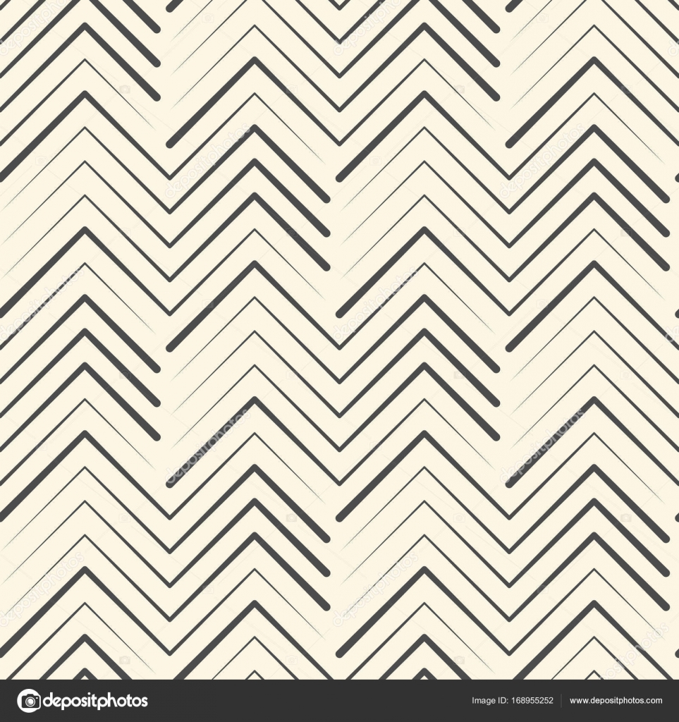 Abstract Zig Zag Background. Seamless Lined Pattern Stock Vector Image
