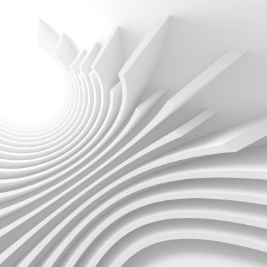 Daire bina arka plan. Beyaz iş kart kavramı