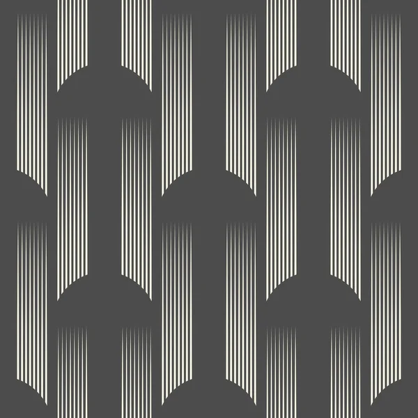 Απρόσκοπτη κάθετα ριγέ μοτίβο. Διάνυσμα γραμμή μαύρο και άσπρο — Διανυσματικό Αρχείο