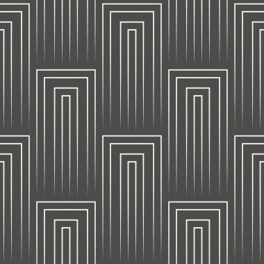 Kesintisiz dikey çizgi deseni. B vektör siyah ve beyaz çizgili