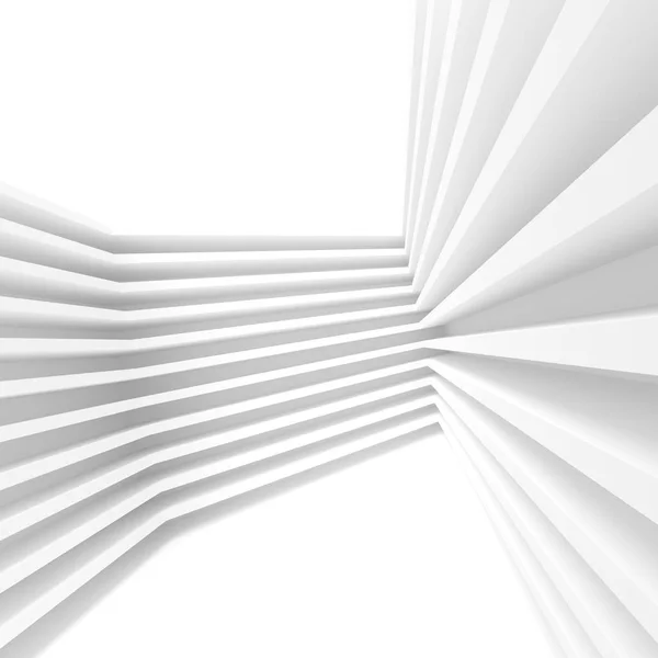 Abstrakte Architekturgestaltung. weißer moderner Hintergrund. minimale b — Stockfoto
