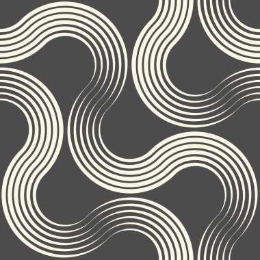 Kusursuz Disko Grafik Tasarımı. Soyut Dalga Arkaplanı