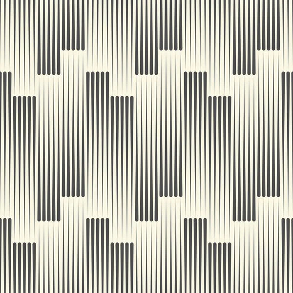 Naadloze verticale lijnpatroon. Vector zwart-wit gestreepte B — Stockvector