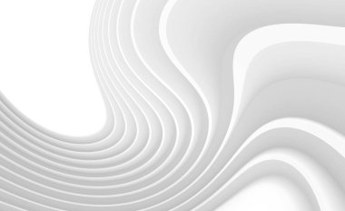 Abstract Futuristic Background. Circular Wave Design