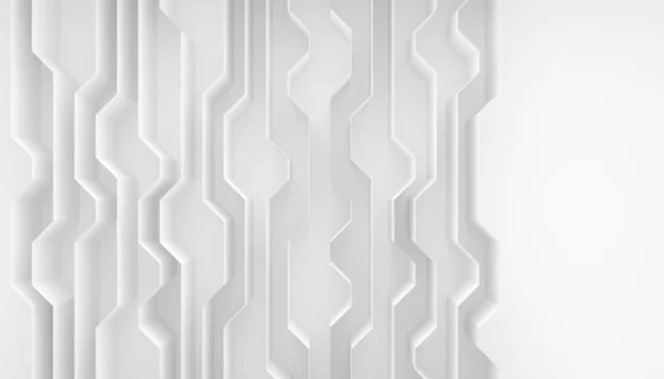 Abstract Engineering Background. Minimalistic Graphic Design. White Wall Wallpaper. 3d Rendering