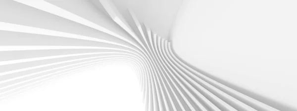 Abstract Architectuur Achtergrond Minimaal Grafisch Ontwerp Wit Geometrisch Behang Rendering — Stockfoto