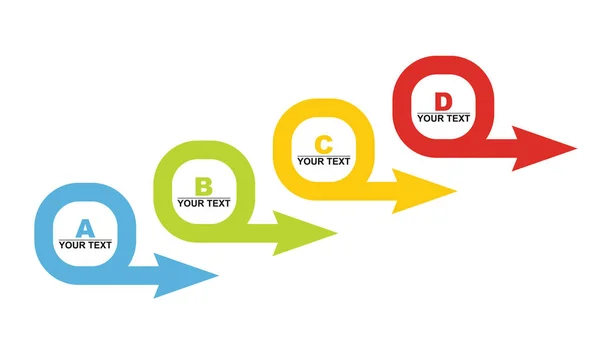 Gráfico del proceso de desarrollo — Vector de stock