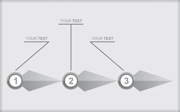 Шаблон концепции Flowchart — стоковый вектор