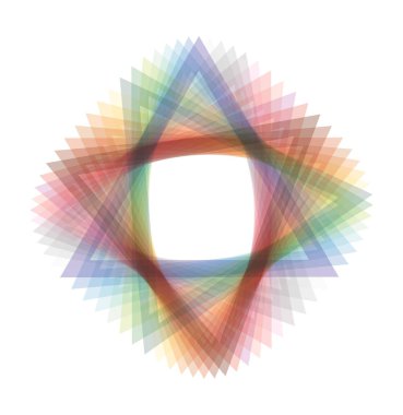 soyut şekli üçgen yapılır