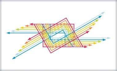 oklarla akış şeması