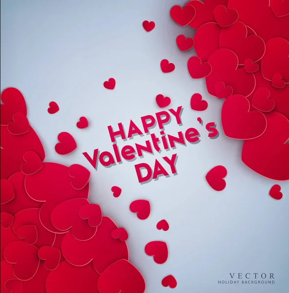 Festive background Valentine's Day. — Stock Vector