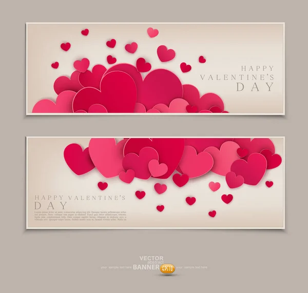 Festive backgrounds Valentine's Day. — Stock Vector