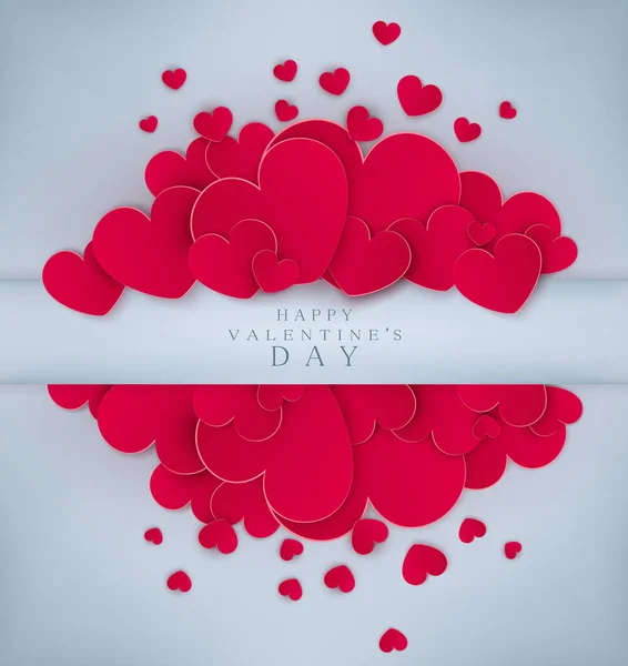 Festive background Valentine's Day. — Stock Vector