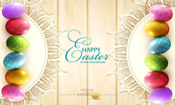 Happy easter thema — Stockvector