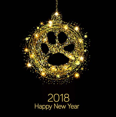 Altın christmas top 