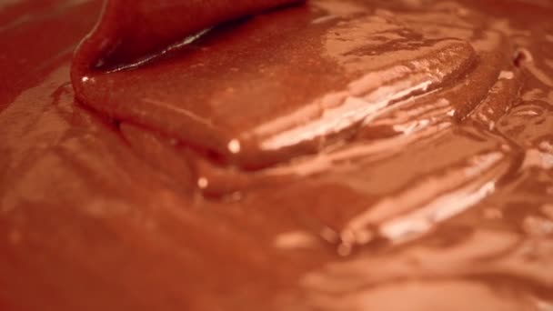 Koka söt karamell. Närbild. Matkoncept. 4k-video — Stockvideo