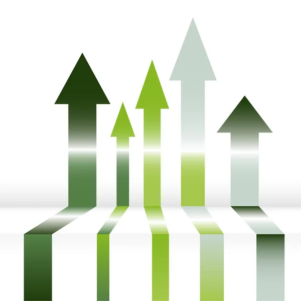 Renkli oklarla soyut arkaplan