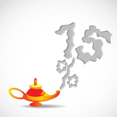 indirimli duman sihirli lamba