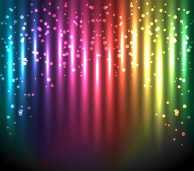 Soyut parlayan arkaplan