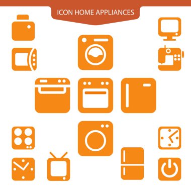 Ev aletleri Icons set