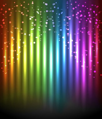 Soyut parlayan arkaplan