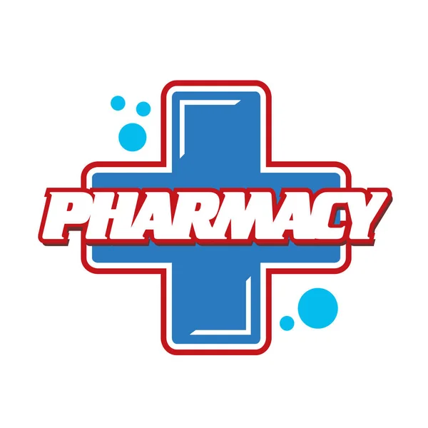 Szablon projektu logo medycyna — Wektor stockowy