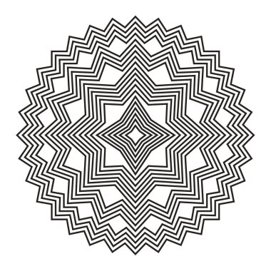 geometrik öğe satırları