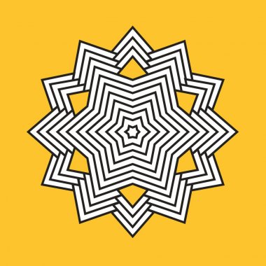 geometrik öğe satırları