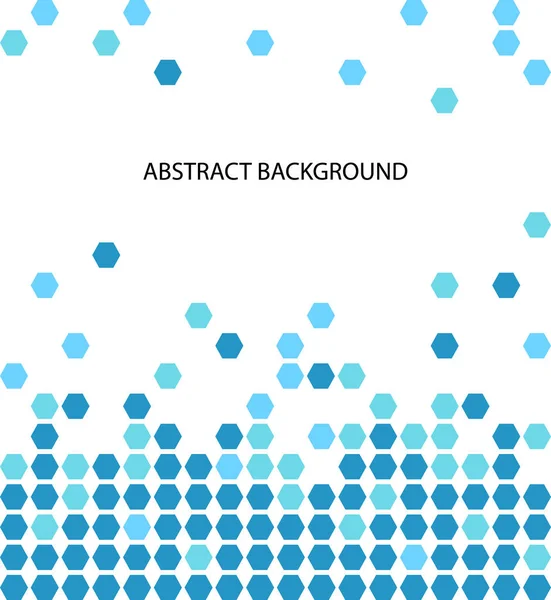 Abstracte achtergrondpatroon met blauwe cirkel. Blauwe stip op kleur — Stockvector