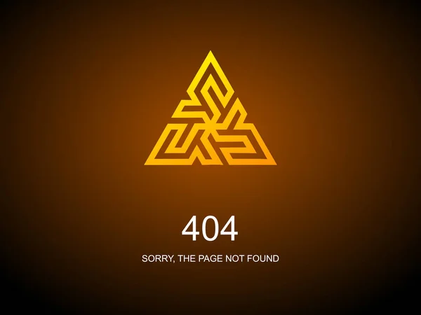 404 сторінка помилки. Ілюстрація для сторінки помилок веб-сайту . — стоковий вектор