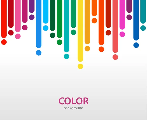 Abstract vector color background with empty place for text. — Stock Vector