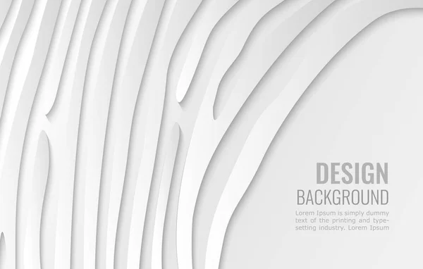 Linha de papel branco - textura abstrata. fundo simples para design de capa, cartaz, folheto com espaço para texto . —  Vetores de Stock