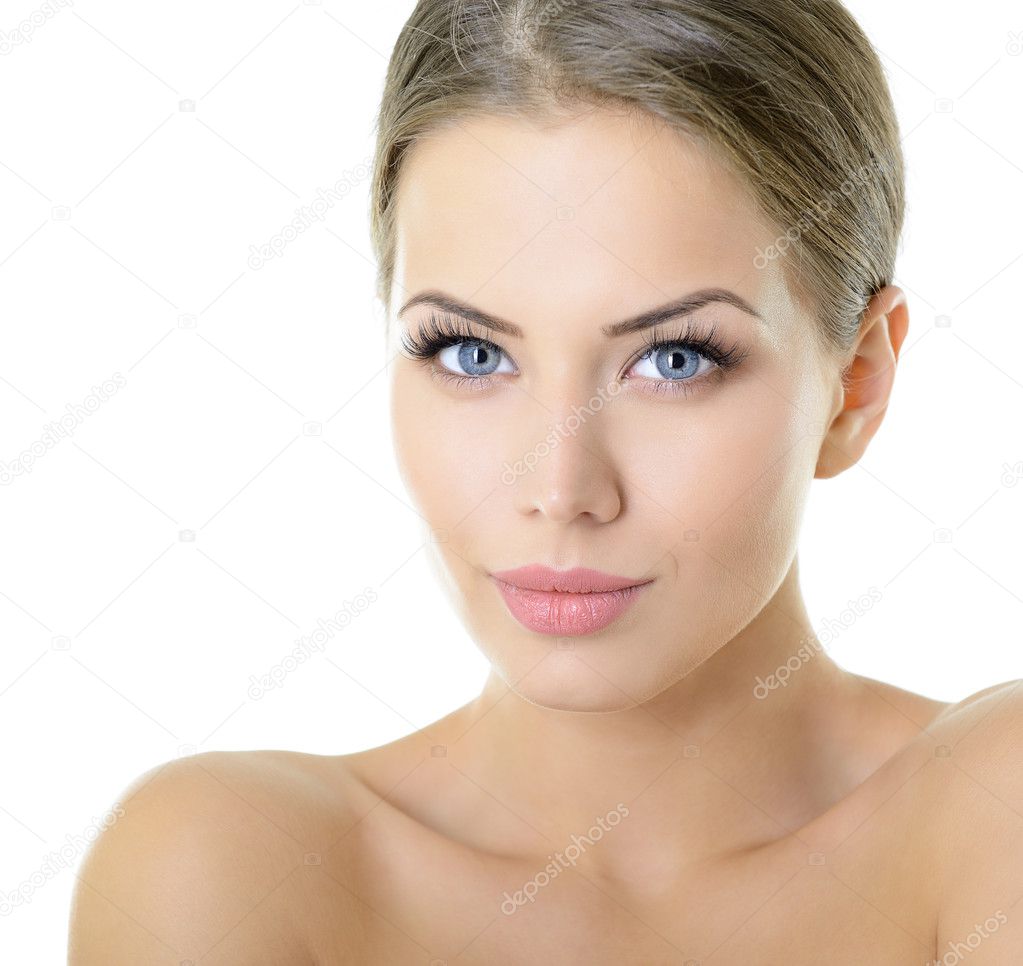 woman with healthy face