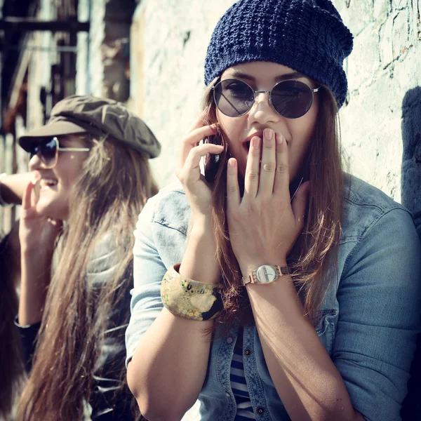 Meninas se divertindo — Fotografia de Stock