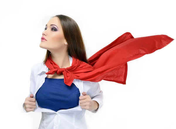 Portrait of young woman — Stock Photo, Image