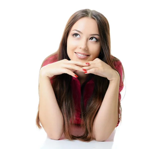 Mujer con cara sana —  Fotos de Stock