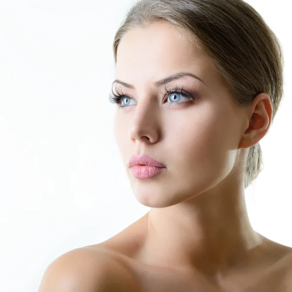 Woman with beautiful face — Stock Photo, Image
